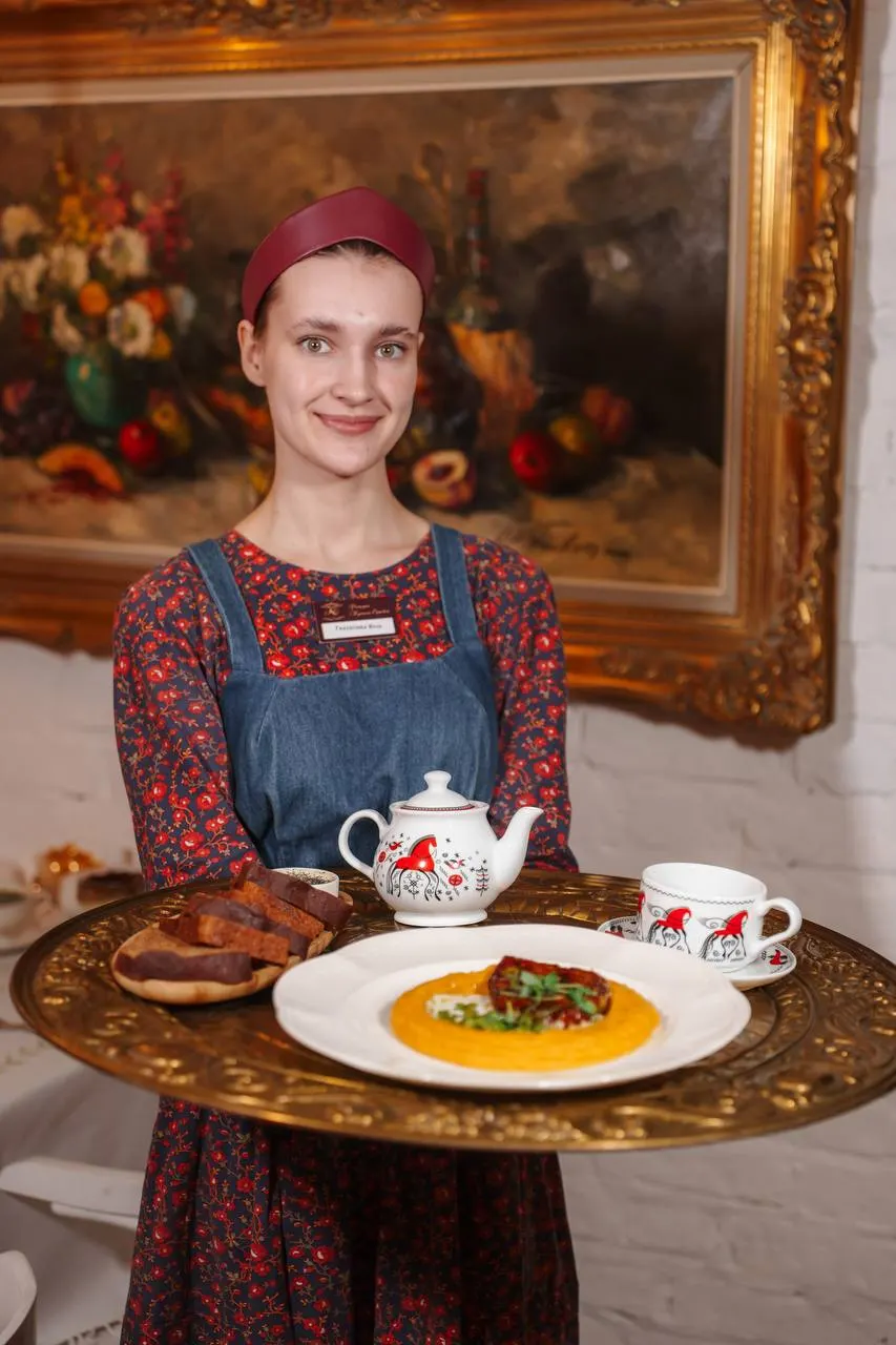 Деталь ресторана